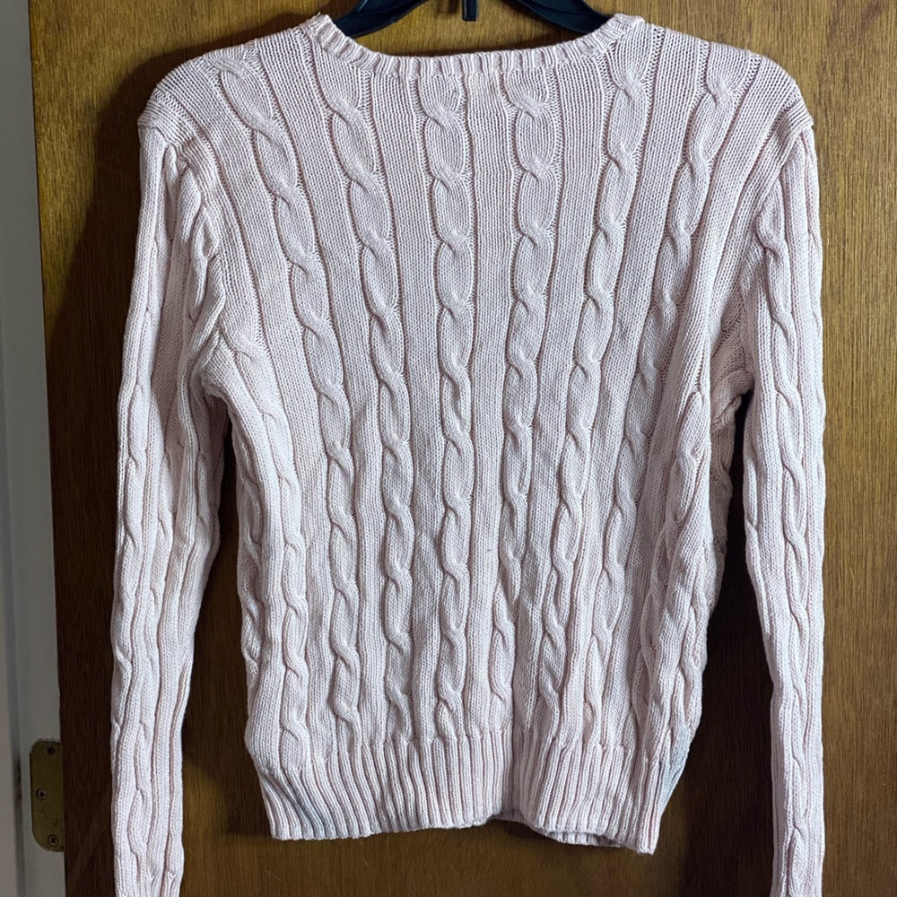 Pink Polo Sweater